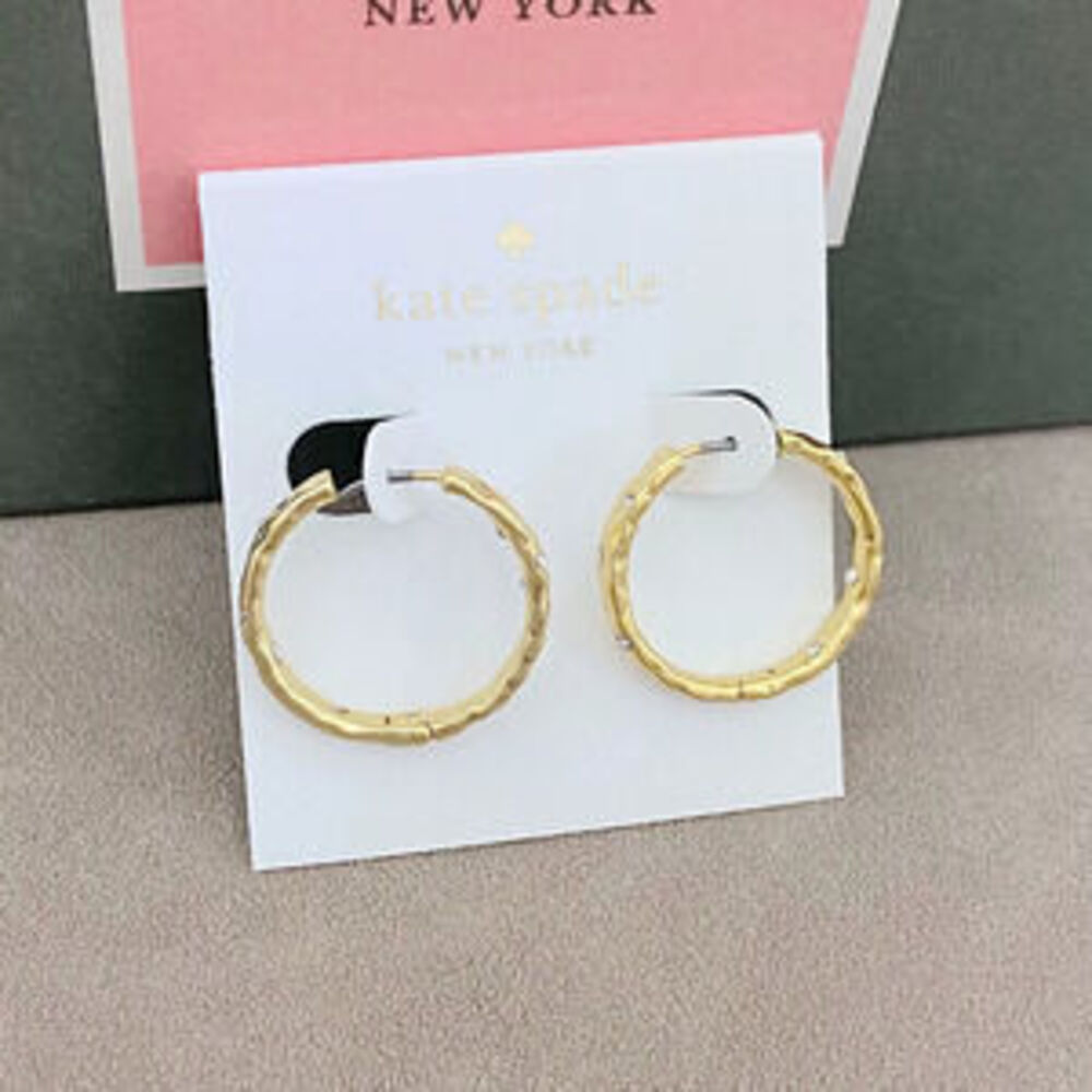 kate spade Rhinestone Circle Earrings Date